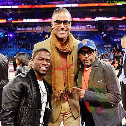 Rick Fox - 1.1K Likes - Throwback with these legends @officialspikelee @kevinhart4real. #RealMVPs #AllStars #TBT