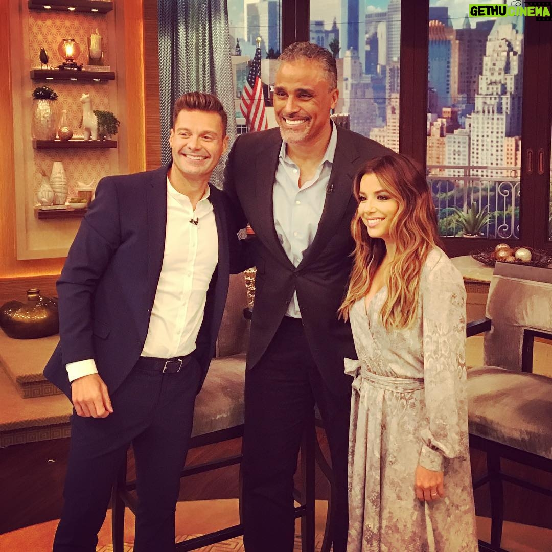 Rick Fox - 2.2K Likes - Live w/ Kelly and Ryan this AM turned into a chat with great friends @evalongoria and @ryanseacrest to promote @greenleafown Mid Season 2 Premiere August 15th & 16th 10pm EST/PST on @owntv