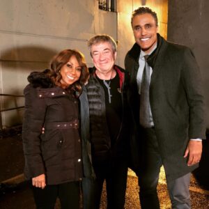 Rick Fox Instagram - Tonight Tune In and watch @hollyrpeete @alroker and I in #MorningShowMystery : #MortalMishap @hallmarkmovie 9/8pmCentral Thanks Terry! Also #HappyBirthdayDad 🎈🎉🎈