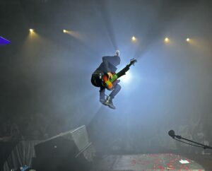 Rick Springfield Instagram - Siggy getting maximum air at one of the shows at the fan getaway in Punta Cana!