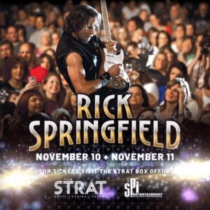 Rick Springfield Instagram - Vegas baby! 🎰🎲November 10 & 11 at @stratvegas! Use link in bio for ticket info!
♠️♦️♣️♥️