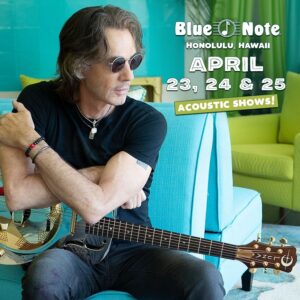 Rick Springfield Instagram - 3 acoustic shows April 23, 24 & 25 at the @bluenotehawaii in Honolulu! Tickets on sale Friday! Use link in bio for all ticket info.