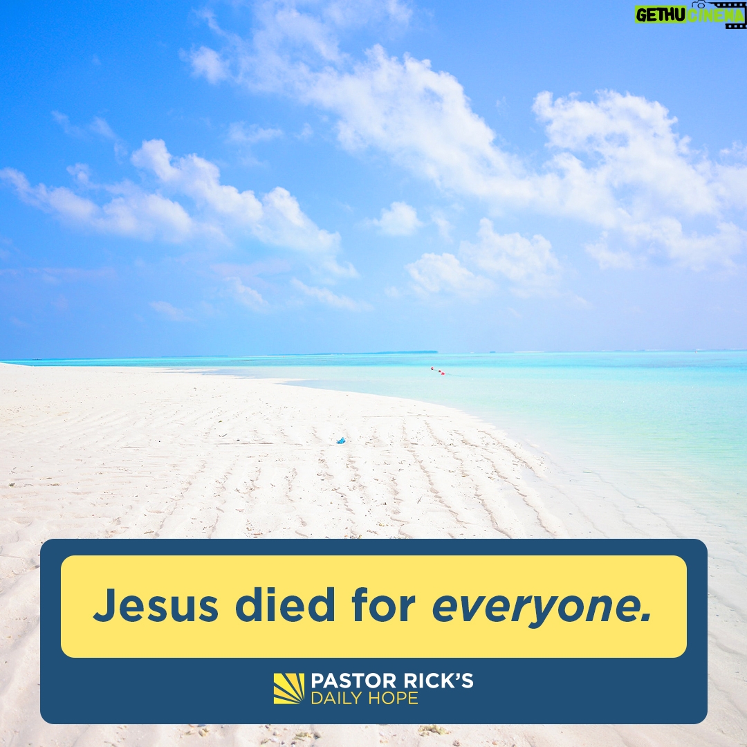 Rick Warren - 1.8K Likes - Respect has become an endangered value over the past few decades. Yet the Bible doesn’t leave anyone out when it says we should respect others.
Discover more about how God expects us to treat everyone in today’s #DailyHope devotional. Click the link in profile or visit http://bit.ly/pastorrick.