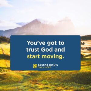 Rick Warren Instagram - How have your fears kept you from moving forward in life? In today’s #DailyHope devotional, Pastor Rick explains God’s antidote to fear. Click the link in profile or visit http://bit.ly/pastorrick.