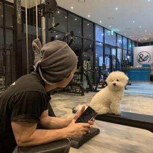 Ricky Instagram - 꼬물이와 운동🎈
