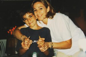 Ricky Rubio Instagram - ... never thought I will share this with you all, but I hope my story can help some people going thru tough times. Miss you Mama everyday but I’m not gonna stop. I have your strength 🌹 link: https://t.co/6cAW123MBL  thanks @playerstribune @playerstribuneglobal