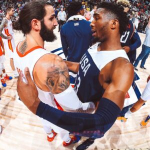 Ricky Rubio Instagram - ... good to see lil bro doing some work. Sky is the limit. Best of luck 🕷 @spidadmitchell