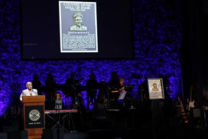 Ricky Skaggs Instagram - @justinmosesmusic, Ricky Skaggs and @mollytuttle perform onstage in the late Keith Whitley's honor for Whitley's induction into the class of 2022 Medallion Ceremony at @officialcmhof on October 16, 2022 in Nashville, Tennessee.
.
Photos by Jason Kempin and Terry Wyatt/Getty Images for the Country Music Hall of Fame and Museum.
.
.
.
#countrymusichalloffame #countrymusic #nashville #countryhalloffame #rickyskaggs