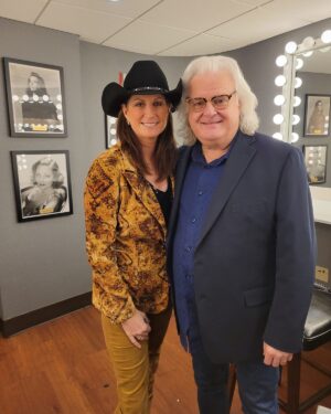 Ricky Skaggs Instagram - Listen this weekend as "Country Gold with Terri Clark” speaks with Ricky Skaggs! Terri tells Ricky Skaggs that he helped teach her how to play guitar. The show airs on 2/4 or 2/5, depending on the schedule in your area. To find your airdate, time and station by state, go here: https://terriclark.com/country-gold
.
Photo credit: Courtesy of @terriclarkmusic
.
.
.
#terriclark #rickyskaggs #countrygold #countrymusic #countrymusicfans