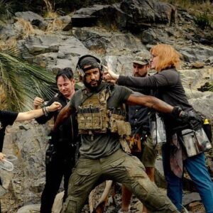 Ricky Whittle Instagram - Where do you start? What a great ride with an incredible group of peeps❤️🙌🏾 #LandofBad 🎥
Casting directors #maryvernieu #michellewadebyrd put together a band of brothers and sisters with crazy chemistry. Director @superswift was one of the reasons I did this movie, check his previous work and you’ll see why, man is a visual genius🔥the script is fire from @davidfrigerio I was hooked from page 1,love these dudes👏🏾 an awesome line up of producers who arnt just talented in their field but great people (we all should know that’s rare and these peeps were wonderful) #michaeljefferson #markfasano #ariannefraser #debglover #jaredpurrington #traceyrobertson #traceyviera the production team,Judy Georgia Hannah Sam that guided me to and through the whole process and then home safely. Accounts, catering😜Ari Jordan Sahel in transport,Amy and Leno,all at base camp,our awesome costume dept,hair and makeup that kept me warm/cool and highly entertained🤣 the awesome crew who have to be the funniest and most relaxed crew I’ve ever worked with, soooooo much banter and fun yet worked their socks off on a incredibly physically demanding project💪🏾 Weapons training team Paul jock Potts Kinney. The beautiful indigenous family that started our journey by blessing our production❤️🙏🏾 Victoria Christie janette Alice and all at @langhamgoldcoast for my beautiful stay❤️and of course my reps #nate #elizabeth #gavin #lev #gersh #dentonbrierly #ginsburgdanielskallis special mention @ruthannefrigerio #rockie #kir 
Just a huge Thankyou to the many names and departments that arnt on camera but put so much into making these projects,pre /during and post production. It’s impossible to name everyone but know I’m so grateful to you all for an incredible experience that I can’t wait to share with fans out there #landofbad @landofbad.movie #action #thriller #movie #2023 #grateful #australia #goldcoast #butwhymalemodels 🤣🤷🏾‍♂️😎
