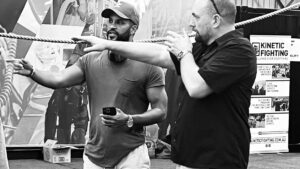 Ricky Whittle Instagram - Where do you start? What a great ride with an incredible group of peeps❤️🙌🏾 #LandofBad 🎥
Casting directors #maryvernieu #michellewadebyrd put together a band of brothers and sisters with crazy chemistry. Director @superswift was one of the reasons I did this movie, check his previous work and you’ll see why, man is a visual genius🔥the script is fire from @davidfrigerio I was hooked from page 1,love these dudes👏🏾 an awesome line up of producers who arnt just talented in their field but great people (we all should know that’s rare and these peeps were wonderful) #michaeljefferson #markfasano #ariannefraser #debglover #jaredpurrington #traceyrobertson #traceyviera the production team,Judy Georgia Hannah Sam that guided me to and through the whole process and then home safely. Accounts, catering😜Ari Jordan Sahel in transport,Amy and Leno,all at base camp,our awesome costume dept,hair and makeup that kept me warm/cool and highly entertained🤣 the awesome crew who have to be the funniest and most relaxed crew I’ve ever worked with, soooooo much banter and fun yet worked their socks off on a incredibly physically demanding project💪🏾 Weapons training team Paul jock Potts Kinney. The beautiful indigenous family that started our journey by blessing our production❤️🙏🏾 Victoria Christie janette Alice and all at @langhamgoldcoast for my beautiful stay❤️and of course my reps #nate #elizabeth #gavin #lev #gersh #dentonbrierly #ginsburgdanielskallis special mention @ruthannefrigerio #rockie #kir 
Just a huge Thankyou to the many names and departments that arnt on camera but put so much into making these projects,pre /during and post production. It’s impossible to name everyone but know I’m so grateful to you all for an incredible experience that I can’t wait to share with fans out there #landofbad @landofbad.movie #action #thriller #movie #2023 #grateful #australia #goldcoast #butwhymalemodels 🤣🤷🏾‍♂️😎