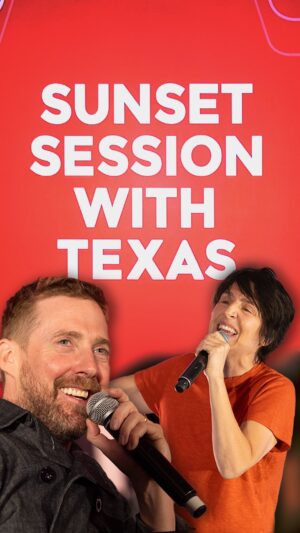 Ricky Wilson Instagram - Sharleen & Ricky duetting ABBA wasn’t on our 2023 bingo card 🤯 
What a moment 🤩

📺 Catch Ricky’s full Q&A with Texas’ Sharleen Spiteri on our YouTube 

#texas #abba #karaoke #rickywilson
