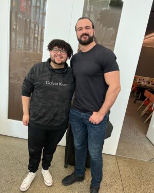 Rico Rodriguez Instagram - WrestleMania Goes Hollywood 🤩🎬🍿
•
•
•
Literally couldn’t have asked for a better weekend! I got to experience BOTH nights of Mania, got to hang out with my peeps and meet some new ones, AND got some Funko pops signed, thanks again @619iamlucha & @adamscherr99 👏🏽 Thank you @wwe & @maverick_oneearup for an amazing time 🙏🏽