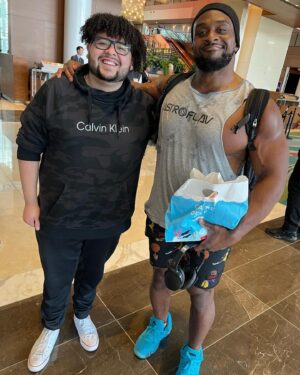 Rico Rodriguez Instagram - WrestleMania Goes Hollywood 🤩🎬🍿
•
•
•
Literally couldn’t have asked for a better weekend! I got to experience BOTH nights of Mania, got to hang out with my peeps and meet some new ones, AND got some Funko pops signed, thanks again @619iamlucha & @adamscherr99 👏🏽 Thank you @wwe & @maverick_oneearup for an amazing time 🙏🏽