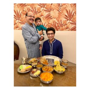 Ridhima Ghosh Instagram - Jamai Shoshthi, the day when the son-in-law is treated like royalty! It’s the perfect excuse for a family get-together, full of love, laughter, and a few extra helpings. Who’s ready for a food coma? 😂👑🍽️ 

We miss you Ma ❤️