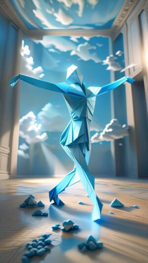 Riff Raff Instagram - Everything’s blue ☁️💙🦋
.
Based on a video by @thornton.india 
.
#aiart #generativeart #midjourney #discodiffusion #ai #machinelearning #abstractart #dance #dancing #surrealis #darksurrealism #surrealist #experimental #aftereffects #artificialintelligence
