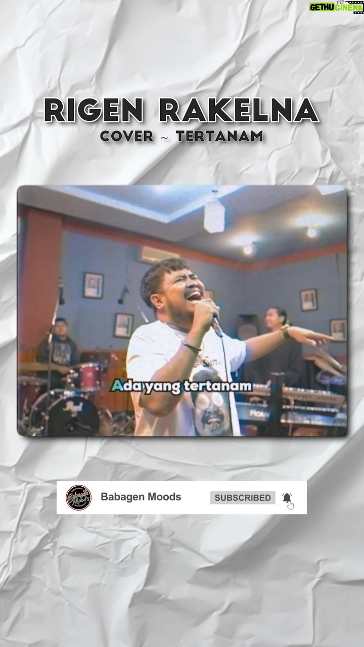 Rigen Rakelna - 27.1K Likes - Berikutnya kita cover lagu dari om @tonyqrastafara.official - Tertanam. Live record, one take! Wkwkw