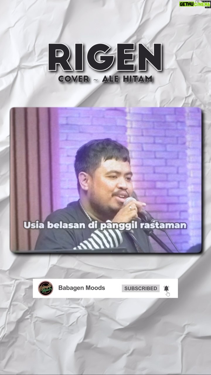 Rigen Rakelna - 11.2K Likes - Izin saya cover lagi lagunya ya om @fredikayaman_official yang Ale Hitam. Ini salah satu lagu yang pertama kali gue bisa maen gitarnya untuk lagu reggae. Silakan dengarkan fullnya sesuai mood kalian semua di Babagen Moods, sudah tayang sore ini 🤘🏽