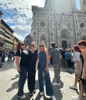 Riley Dandy Instagram - Witnessing my friends getting married in Tuscany was next level. Seeing Italy, Paris and London through my mom and sister’s eyes while they explored for their first time was really special. Traveling with family for an extended period of time teaches you a lot. Drinking hundreds of Aperol spritz increases life expectancy by approximately 43 weeks. Getting tattooed in other countries is the best souvenir. What a beautiful whirlwind of a trip.