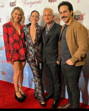 Riley Dandy Instagram - Soooo proud of our @esxentertainment family. Stream Holiday in the Vineyards on @netflix 💫