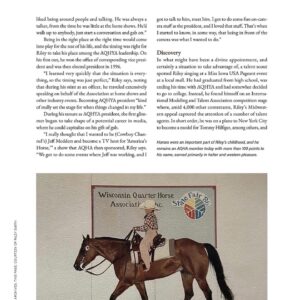 Riley Smith Instagram - It’s been a long, wonderful journey from a kid on my parents horse ranch in Iowa to where I’m at today. Thank you to the @officialaqha Journal and Julie Bryant for writing this story. 

Growing up, my dad had every Quarter Horse Journal in his library, and my favorite part of all of this was his text saying “Now I’ve got a granddaughter in the Journal!” 
Hard copies on stands and via the AQHA
#americanquarterhorse #aqha
