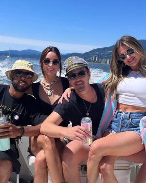 Riley Smith Instagram - As the summer comes to an end and Yacht Rock will soon be removed from my XM dial until next year, I took a moment to reflect on an amazing 4 months in Vancouver. We had nothin but sun since May which anyone that knows Van, knows that’s unheard of. I declared it The summer of George and it lived it up to the hype.