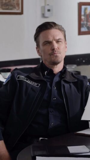 Riley Smith Instagram - My first day/ first scene on @station19 and I had a front row seat to @merledandridge putting on an acting clinic. 
@station19