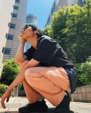 Rintaro Hachimura Instagram - A walk on a sunny day with @stoneisland