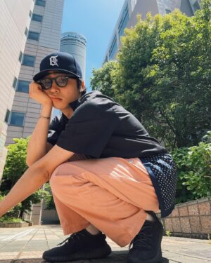 Rintaro Hachimura Instagram - A walk on a sunny day with @stoneisland