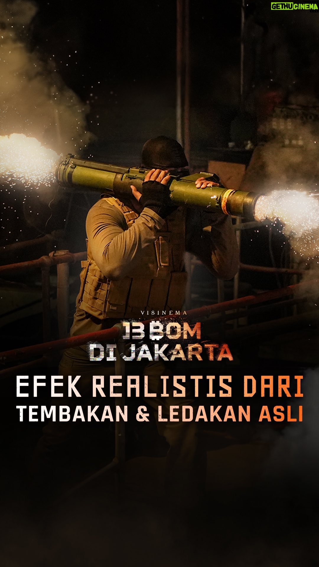 Rio Dewanto - 5.2K Likes - Sebelum nanti nonton film 13 Bom di Jakarta di bioskop, simak dulu proses di balik layar bagaimana semua ledakan dan tembakan asli dipadankan dengan efek yang nyata. Biar experience pas nontonnya makin berasa meledak-ledak 💥
#13BomdiJakarta
#13BomdiJakartaFilm
#28DesemberdiBioskop
#FilmActionIndonesiaTerbesarTahunIni
