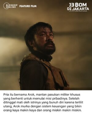 Rio Dewanto Instagram - Arok adalah satu dari sekian banyak orang yang jadi korban. Kekecewaan Arok (@riodewanto) udah meledak banget sampe dia beneran mau ngeledakin tempat-tempat krusial yang menurut dia bisa bantu capai tujuannya!! 💣🔥

Gas nonton film 13 Bom di Jakarta di bioskoponline.com biar ngerti apa yang bikin Arok semarah itu! 😩

#13BomdiJakarta 
#BioskopOnlineFeatureFilm