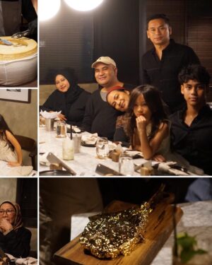 Rio Dewanto Instagram - Family time   Birthday = perfect combination for happiness 🤍