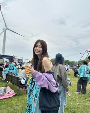 Ririko Masuzawa Instagram - #metrock はじめまして🌿💙
#メトロック2024