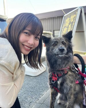 Risako Ito Instagram - 癒されましたぁ
ぽむちゃん、はじめまして♡
とってもお利口さんで美人さん！