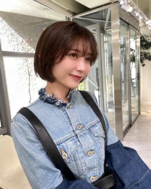 Risako Ito Instagram - とってもお気に入りのカット✂︎
ありがとうございます🌸
@mioym_0309