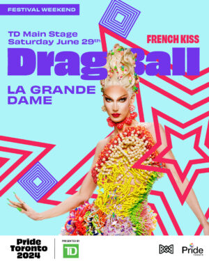 Rita Baga Instagram - Be______ merveilleux! BGB x Pride Toronto presents French Kiss! A full hour hosted by Rita Baga and featuring Francophone superstars from France, Belgium and Québec including Nicky Doll, La Grande Dame, Keiona, La Veuve and Clay Thorris.
BGB x Pride Toronto présente French Kiss! Une heure complète animée par Rita Baga et avec des vedettes francophones venant de la France, de Belgique et du Québec y compris Nicky Doll, La Grande Dame, Keiona, La Veuve et Clay Thorris.
#bepridetoronto #pridetoronto2024  #dragracefrance