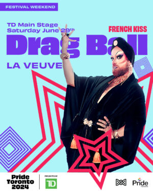 Rita Baga Instagram - Be______ merveilleux! BGB x Pride Toronto presents French Kiss! A full hour hosted by Rita Baga and featuring Francophone superstars from France, Belgium and Québec including Nicky Doll, La Grande Dame, Keiona, La Veuve and Clay Thorris.
BGB x Pride Toronto présente French Kiss! Une heure complète animée par Rita Baga et avec des vedettes francophones venant de la France, de Belgique et du Québec y compris Nicky Doll, La Grande Dame, Keiona, La Veuve et Clay Thorris.
#bepridetoronto #pridetoronto2024  #dragracefrance