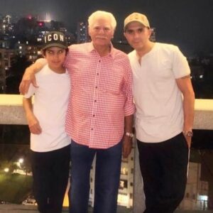 Ritesh Sidhwani Instagram - Asli Hero and foundation of our family. #happyfathersday❤️ dad