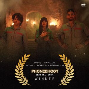 Ritesh Sidhwani Instagram - Grateful to the jury at the Dadasaheb Phalke National Award Film Festival for lauding us with the prestigious awards for Best VFX (PhoneBhoot), Best Film Production House (Excel Media and Entertainment) & Honourable Jury Mention (Sharmaji Namkeen).

#RishiKapoor #SatishKaushik @pareshrawalofficial @iamjuhichawla @taarukraina @talwarisha @suhailnayyar @katrinakaif @siddhantchaturvedi @ishaankhatter @apnabhidu @hiteshbhatia79 @gurmmeetsingh  @honeytrehan @abhishekchaubey @rajeevk_rastogi @rajeevrajasekharan @faroutakhtar @macguffinpictures