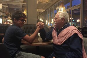 Ritesh Sidhwani Instagram - Celebrating 90 years of our family's hero, who is the embodiment of strength, spirit, and wisdom. Every day, his journey is a source of inspiration for us. Happy 90th Birthday to our mentor and role model. Love you, Dad.