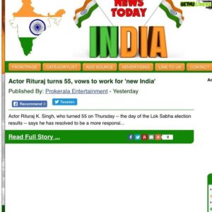Rituraj Singh Instagram - OUR INDIA 👍
JAI HIND 🙏