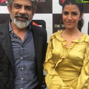 Rituraj Singh Instagram - With The One & Only Absolutely Amazing NIMRAT KAUR at the Screeing of “ The Test Case” which streams on Alt Balaji on Republic Day tomorrow... it’s a MUST WATCH & She is Spectacular as Capt. Shika Sharma #actorslife #rksactor #altbalaji #nimratkaur #thetestcase  #womeningreen