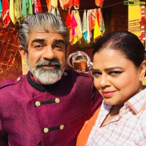 Rituraj Singh Instagram - She Devil He Devil  #laadoveerpurkimardaani  @gulfamkhan_hussain #rksactor @riturajksingh #actorslife #colorstv