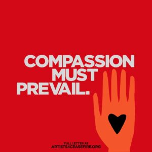 Riz Ahmed Instagram - Artists call for ceasefire now.

artists4ceasefire.org