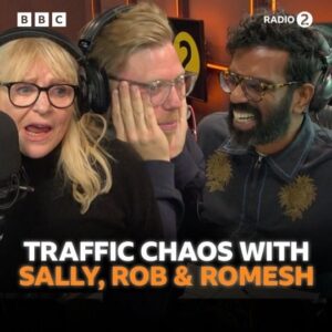 Rob Beckett Instagram - Its only Romesh's first show and already there's traffic chaos for Sally! 😂

Relive a hilarious Saturday on BBC Sounds! 🎧🧡