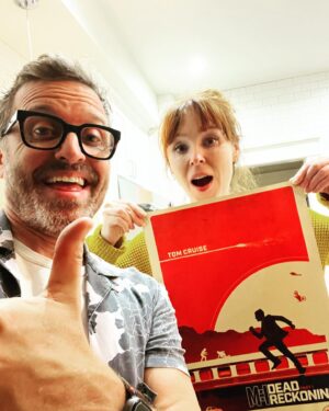 Rob Benedict Instagram - Got to see @missionimpossible #deadreckoning last night and had so much fun. This is what movies in the theater are about.  @tomcruise @simonpegg @ruthie_connell