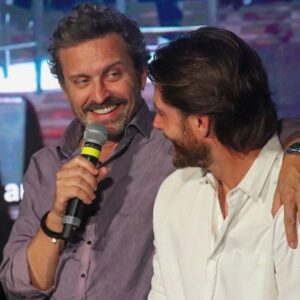 Rob Benedict Instagram - You did it again #Roma.  Thank you @jusinbellocon and @serendipityhope for hosting another fantastic weekend celebrating love, friendship and (SPN) family. 
E stato Bellissimo. 
#jibcon #spn #spnfamily 
@jensenackles @drakerodger @jojoflei_ @jeffparise @billy.moran @jasonmannsmusic @paulcarella @dicksp8jr #francesco, #michele 
📸 me, @jensenackles, @housecatsswain, some other people