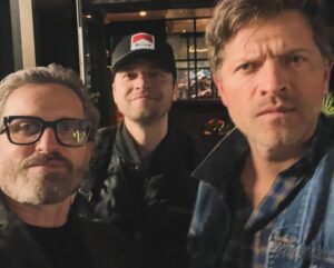 Rob Benedict Instagram - ENGLAND PHOTO DUMP. 
1.  Birmingham w super happy @misha 
2.  Post dinner dark and brooding @misha with a special appearance by god 2.0 @alexandercalvert 
3. #crossroads8 @starfuryevents thanks to everyone who came to see us! #spnfamily
4. Rock me mama like a… 
5.  Scary tunnel in #london. 
6.  Running the canal in London.  Fantasizing about living on one of these boats. 
7.  Great times with my dearest friend @mcbrewster #abbavoyage 
8.  @outernetlondon 😳😲😵‍💫
9.  Possibly one if the best theatrical experiences I’ve witnessed. @sarah_snook is mind blowing.  So so good. #thepictureofdoriangray @doriangrayplay 
10.  Beautiful #picadillycircus
