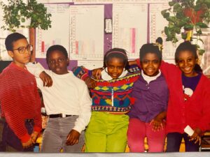 Rob Brown Instagram - Nimai, me, Shannon, Elizabeth, Candace. #fortgreene #brooklyn #ny stand up! #PS20 #tbt