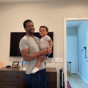 Rob Brown Instagram - Our little guy. He cried, he yelled, he kicked and he’s better behaved in the chair than I am. Also, she won’t allow straight backs! For some reason she’s down with any style cornrow but 1! Problems if we come in here with some Kawhis! Mad funny but oddly specific. You work hard. Enjoy your time with your peoples! Happy #Easter #twinning